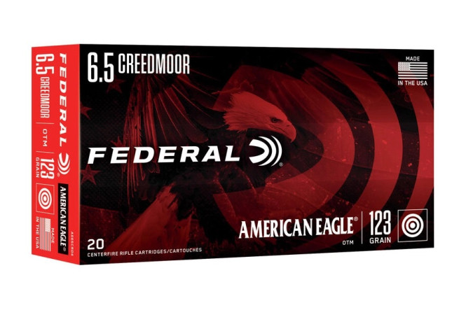 Federal American Eagle 6,5 Creedmoor Open Tip Match 123gr 20st