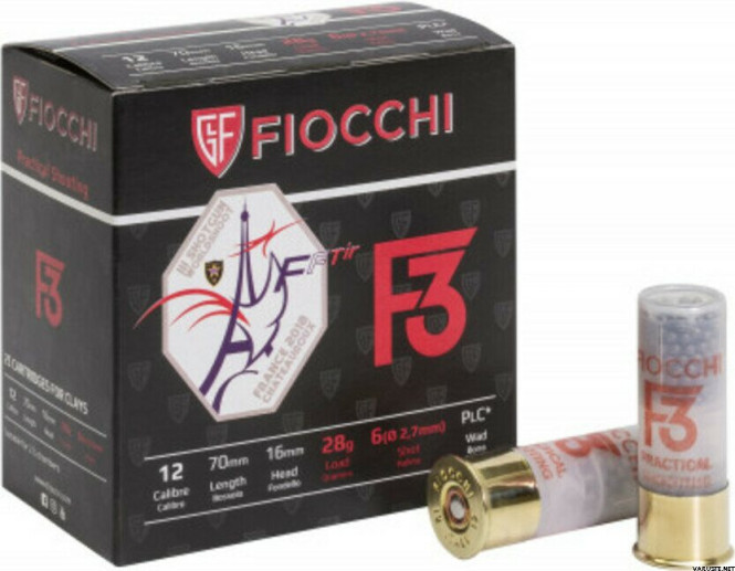 Fiocchi 12/70 F3 Bird 28g/2,7mm