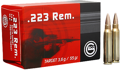 Geco .223rem 55gr Target FMJ