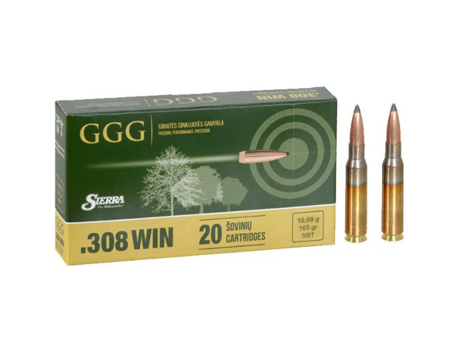 GGG .308 WIN 165gr Sierra GameKing