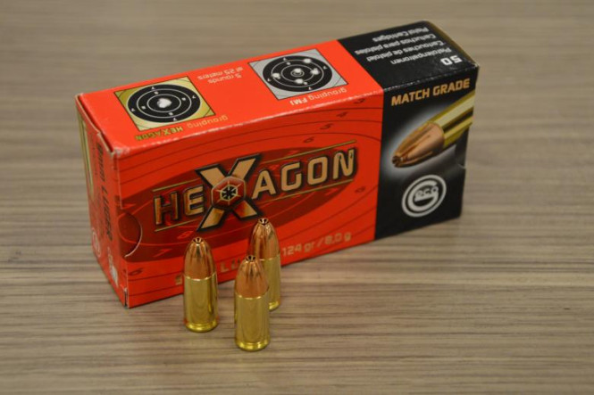 Geco 9mm 124gr Hexagon