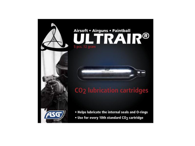 ASG Ultrair CO2 Lubrication  Cartridges