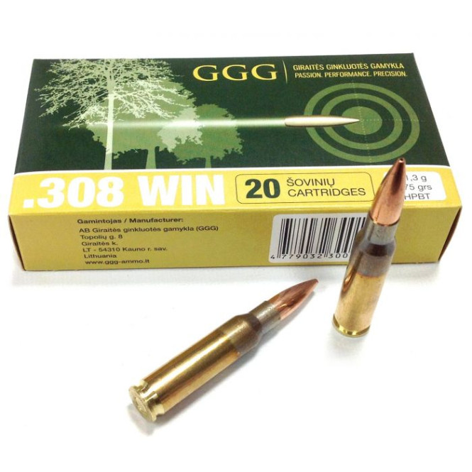 GGG .308 WIN - 175gr HPBT