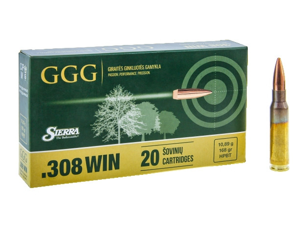 GGG .308 WIN - 168gr HPBT