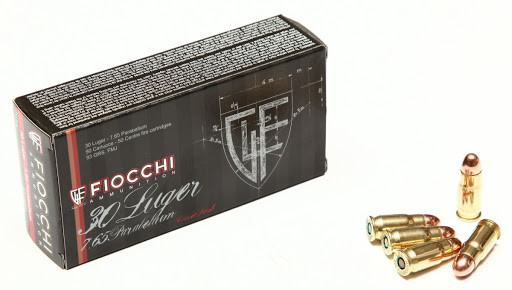 Fiocchi 7,65 Parabellum 93gr FMJ