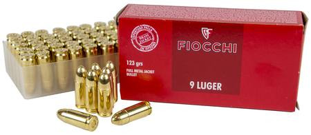 Fiocchi 9x19 FMJ 124gr