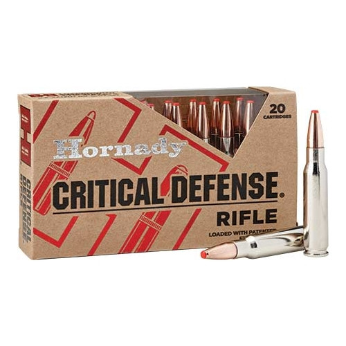 Hornady .223rem 55gr FTX Critical Defence