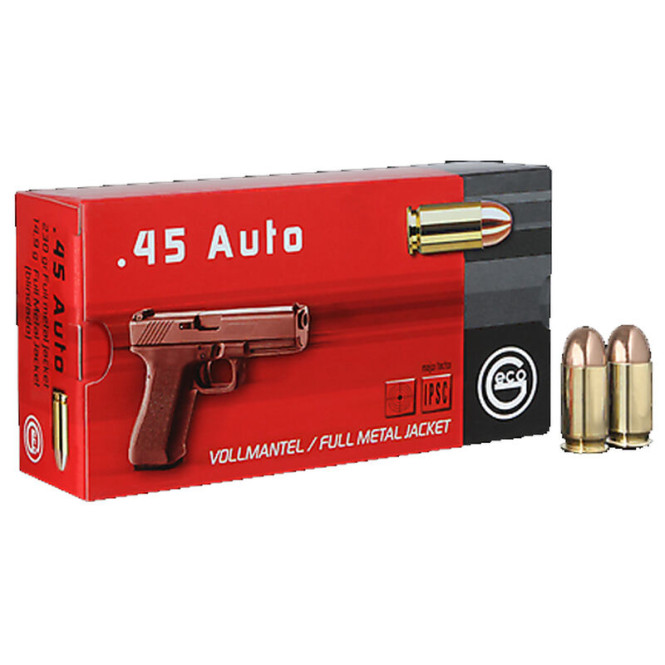 Geco .45acp 230gr FMJ