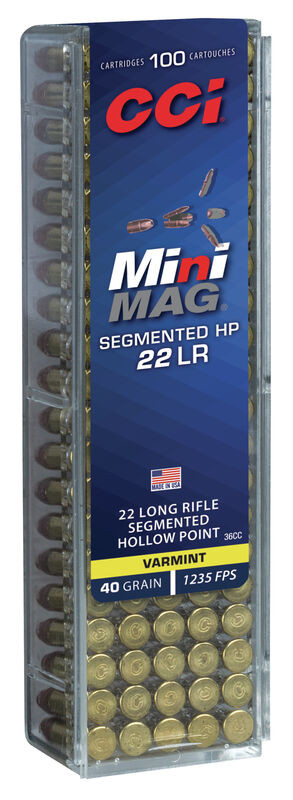 CCI Mini-Mag 22 LR-HP Segmented