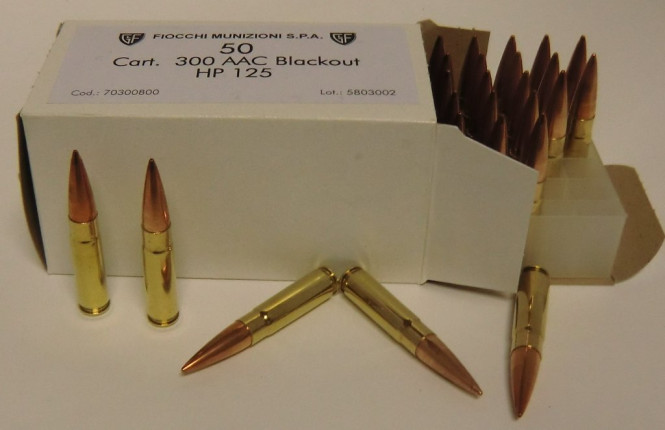 Fiocchi 300 Blackout 125gr HP - 50st