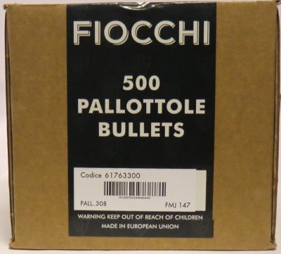 Fiocchi .30 147gr FMJ - 500st