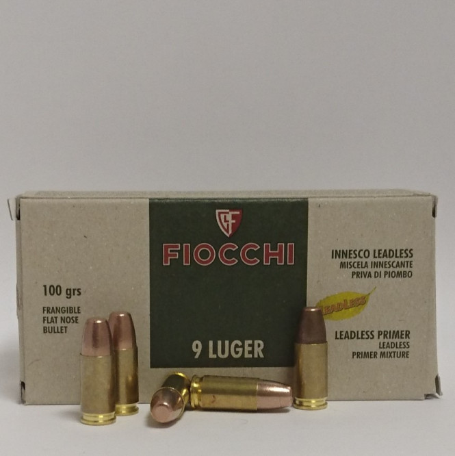 Fiocchi 9x19 RHFP 100gr(frangible)