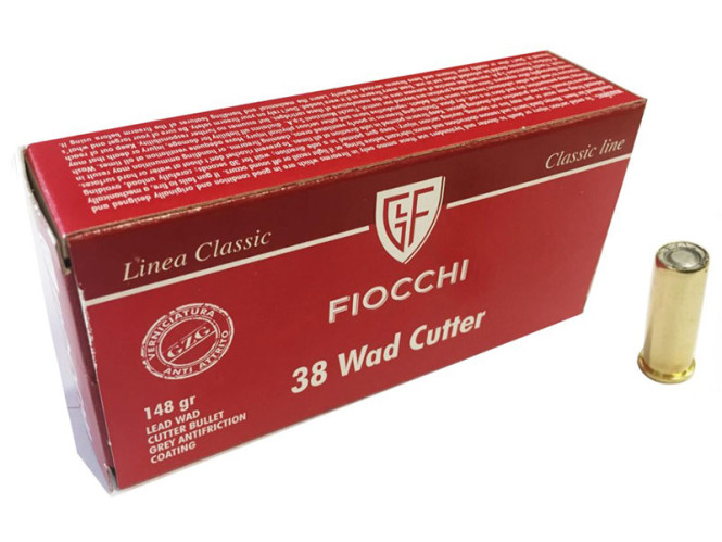 Fiocchi .38 Special 148gr WC