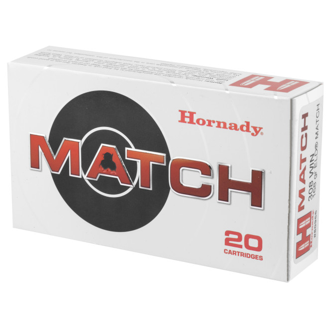 Hornady .308win 168gr ELD-Match