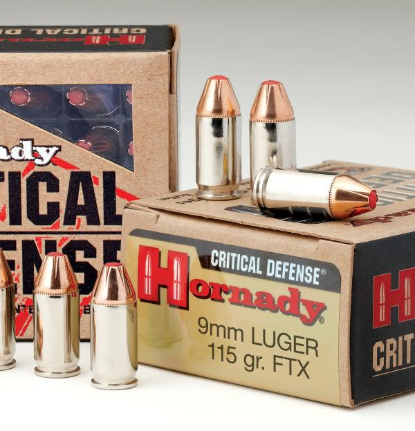 Hornady 9mm 115gr Critical Defence FTX