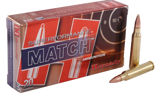 Hornady .223rem 75gr BTHP SPF