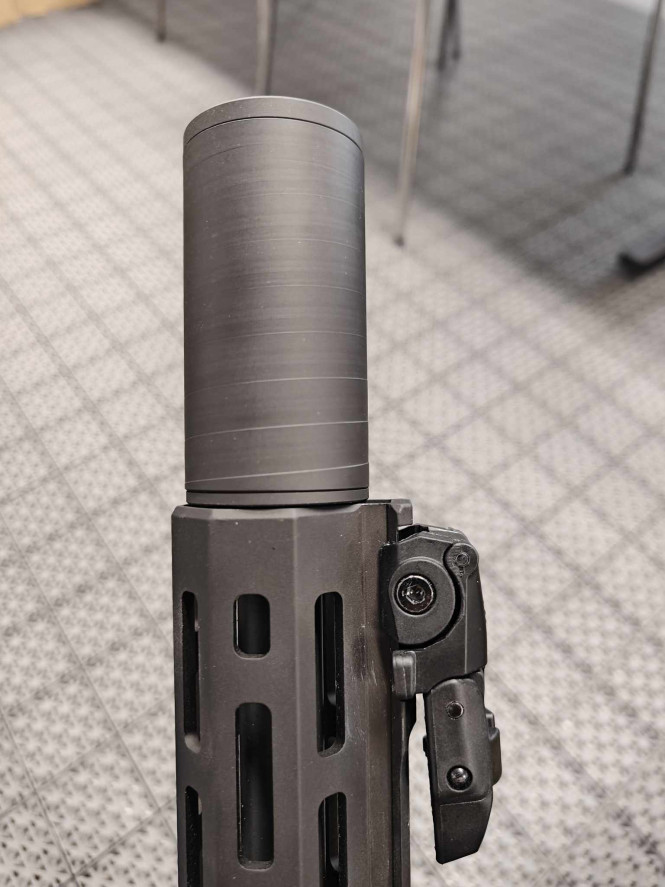 Infitech .22 Ljuddämpare - .22lr - 1/2-28 - Passar xtra bra på Tippmann Hunter