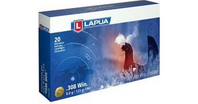 Lapua .308win 8g/123gr FMJ