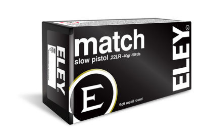 Eley Match Slow Pistol