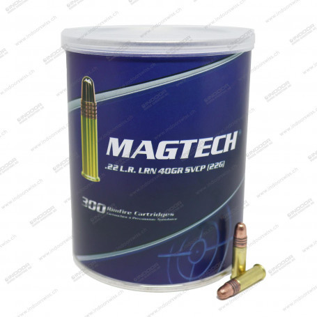 Magtech .22lr LRN Copper Plated 300st