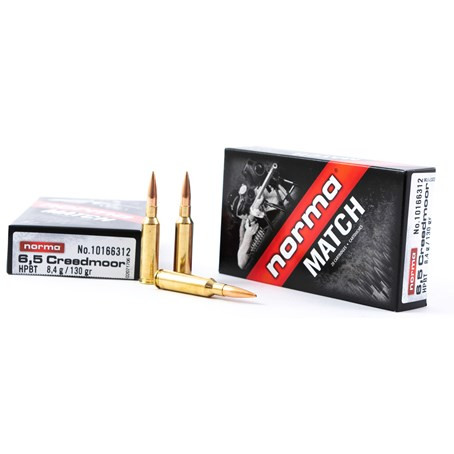 Norma 6,5 Creedmoor 130gr GT HPBT - 20st