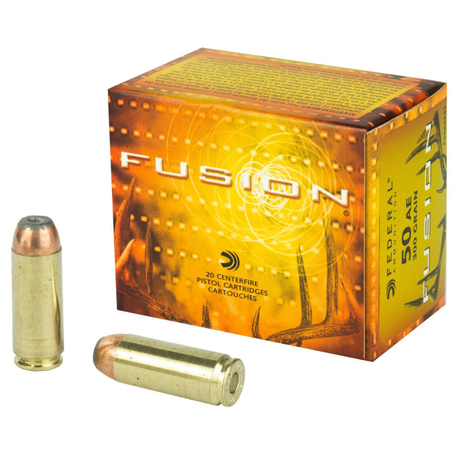 Federal Fusion .50 AE 300gr JHP