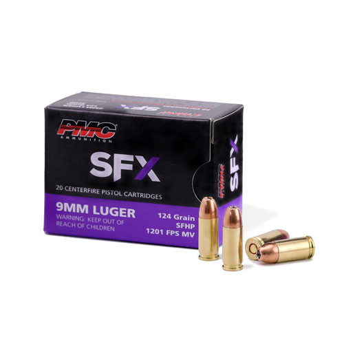 PMC 9mm SFX 124gr SFHP